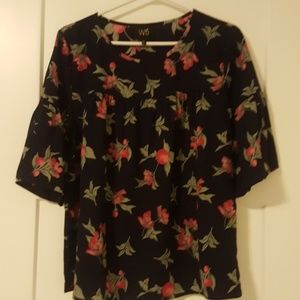 W5 Printed Blouse